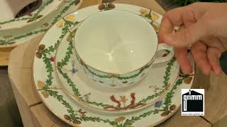 Weihnachtsgeschenkidee - star fluted von Royal copenhagen - von isarTV