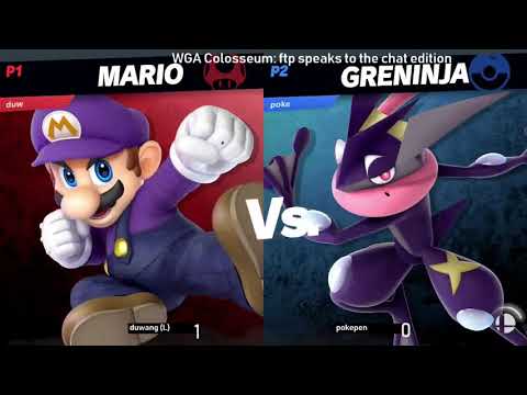 Duwang [L] (Mario) vs. Pokepen (Greninja) - WGA Colosseum 21 - Grand Finals