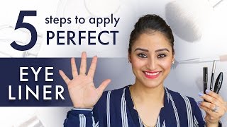 5 Steps To Apply Perfect Eyeliner