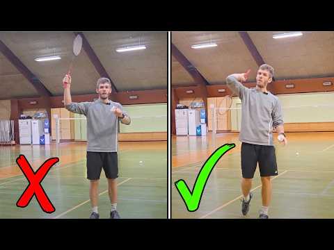 How to Hit a Powerful Badminton Forehand (Step by Step)