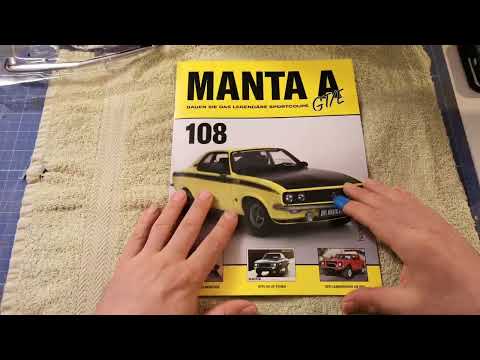 #hachette #modellbau #opelmanta Bau den Opel Manta A GT/E Teil 108