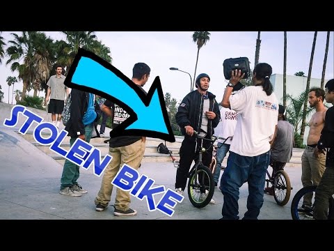 CONFRONTING A BIKE THIEF AT THE SKATEPARK