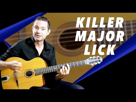 Killer Major Lick To Open Your Solo - Gypsy Jazz Guitar Secrets