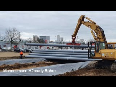 Auf dem Weg in die Zukunft. Mannesmann H2ready für Gasunie