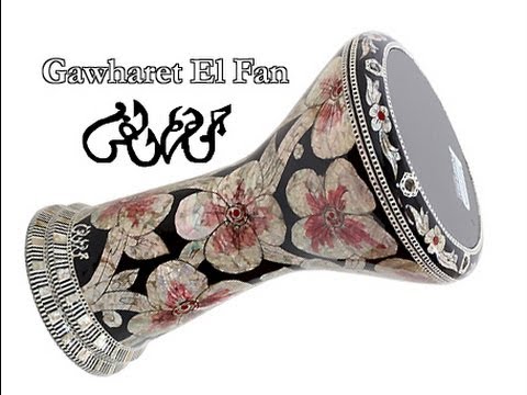 The Flower Darbuka / Doumbek - Arabic Professional Darbuka