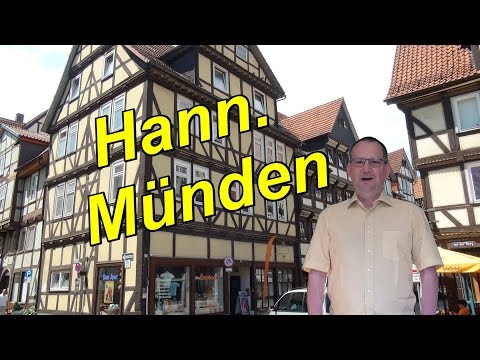Hann. Münden👍🕍🏰🌅Niedersachsen-Stadtrundgang😃 Sehenswürdigkeiten-Reisetipps😎Video🏰⛪⛲Fachwerkstadt