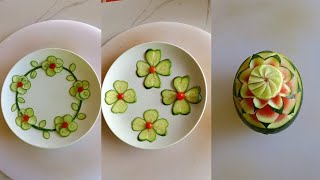 How to Carve Fruit Very Fast and Beauty part  7207