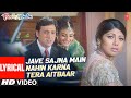 Jave Sajna Main Nahin Karna Tera Aitbaar Lyrical Video Song Govinda Shilpa Shetty Raveena Tandon