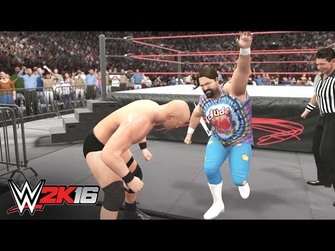 "Stone Cold" Steve Austin vs. Dude Love: WWE 2K16 2K Showcase Walkthrough – Teil 9