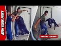 Shocking Video Shows Cop Violently Attacked With Knife By Man In Front Of Home