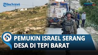Pemukim Israel Serbu Tepi Barat, Bakar Rumah hingga Ruang Gawat Darurat di Desa Jalud
