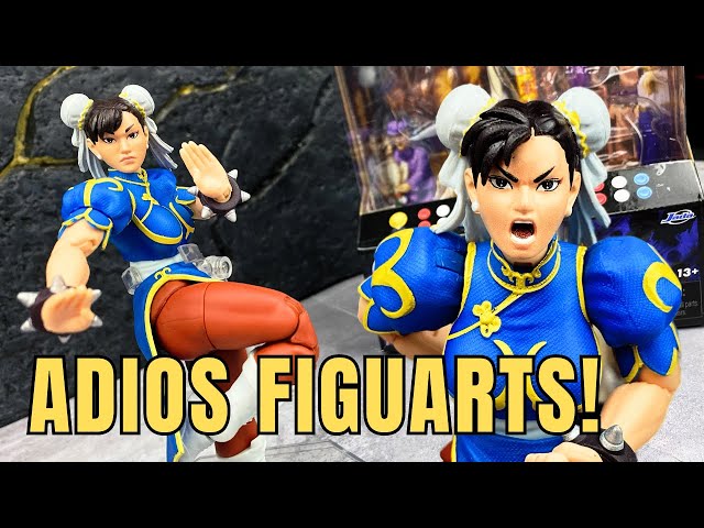 Vídeo relacionado con Jada - Street Fighter II Chun-Li, Figura Articulada 15cm, con Manos y Cabeza Intercambiables, Accesorios y 20 Puntos Articulados (253252026)