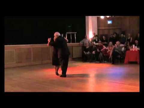  Carlos Perez  and  Rosa Forte  are  dancing  to  the  tango  "  El Choclo  "  by  Carlos di Sarli