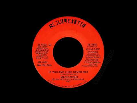 Magic Night - If You And I Had Never Met