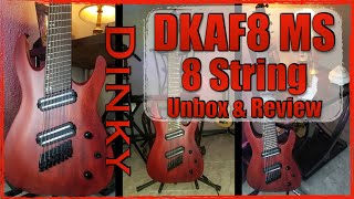 Video thumbnail for Jackson X SERIES DINKY ARCH TOP DKAF8 MS  Unbox & Review by The Bud Boss