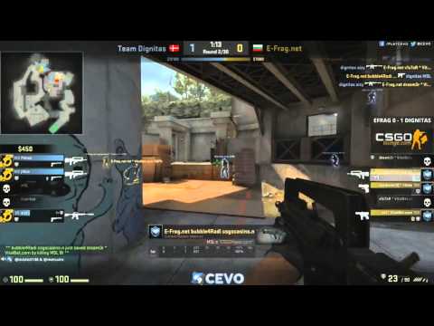 E-Frag Full Tec-9 to Win Eco Round vs Dignitas