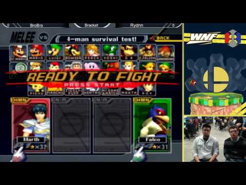 BroBro vs Rydnn Melee @ Wednesday Night Fights 2017 Winter Offseason 1.2