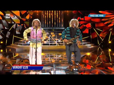 Biagio Izzo - I Righeira canta "L'estate sta finendo"  - Tale e Quale Show 01/10/2021