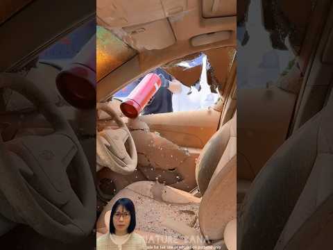 Cô bé không tin bố có thể rửa sạch chiếc xe ô tô #shorts