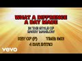 Barry Manilow - What A Diff'rence A Day Made (Karaoke)