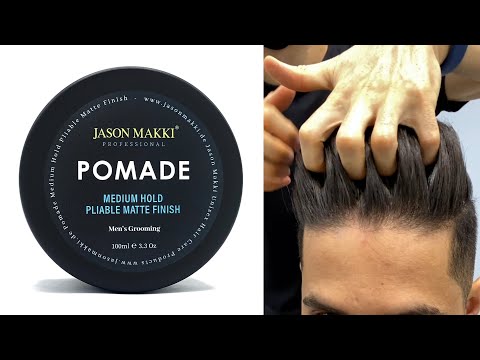 How to Style Hair with Pomade - Jason Makki Pomade -...