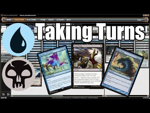 Blue Black Taking Turns - Competitive Modern League