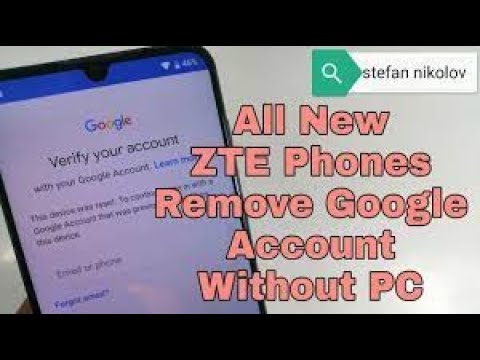 ALL  ZTE Blade A7s 2020 Remove Google Account, Bypass FRP, Without PC.