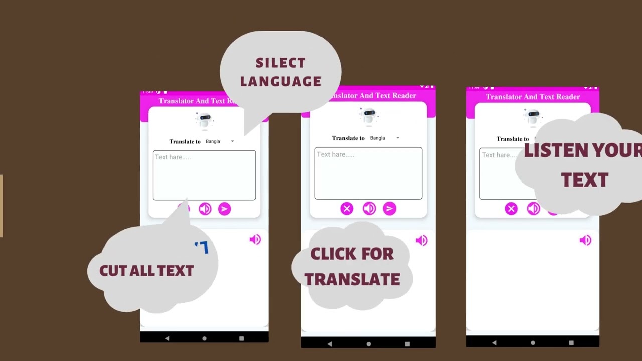 Online Translator App in android studio || with Text Reader and source code #sourcecode