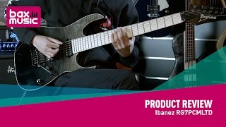 Video thumbnail for Ibanez RG7PCMLTD - NAMM 2017 (first full review) by Bax Music UK
