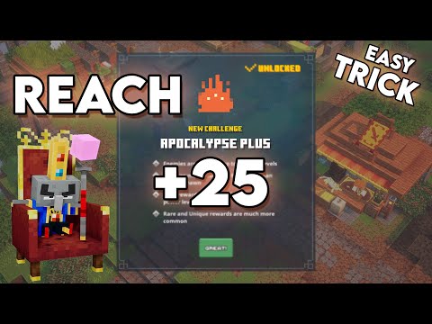 Tips And Tricks - How to Reach apocalypse +25 Difficulty - Minecraft Dungeons