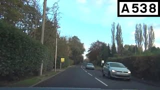 preview picture of video 'A538 - Wilmslow to Prestbury (Part 2) - Front View'