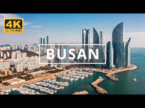Busan , South Korea 🇰🇷 | 4K Drone Footage
