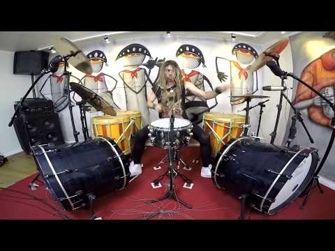 DENNINHO - Educated To Kill [ Official Drum Video ]