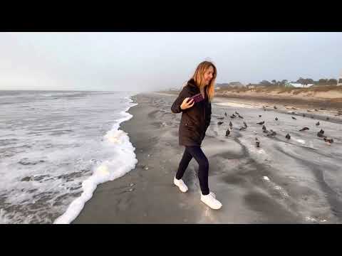 Folly Beach, South Carolina WALKING TOUR in 4K