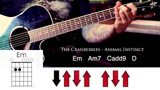 Download lagu THE CRANBERRIES - Animal Instinct [GUITAR COVER   CHORDS] mp3