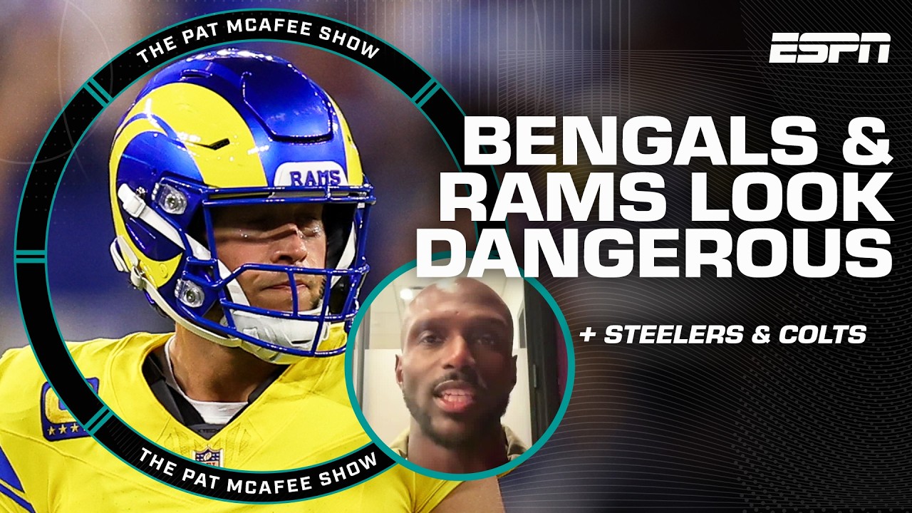 Jason McCourty hypes up Rams & Bengals + Can Texans & Colts turn it around? | The Pat McAfee Show