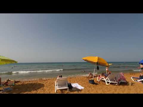 Ramla Beach-Gozo-Malta Country-4k