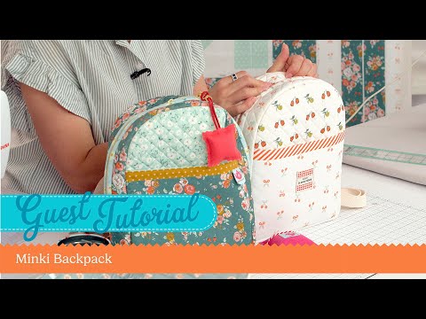 Simple Quilting with Minki Kim - Quilted Backpack Tutorial