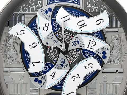 Seiko Clocks- QXM366S Seiko Musical Motifs Melodies In Motion