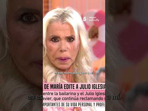 María Edite reta públicamente a Julio Iglesias: «Quiero mucho dinero para mi hijo» 💥