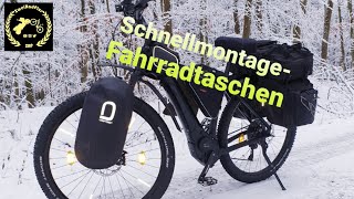 Schnellmontage-Fahrradtaschen/AEROE (Fahrradtaschen Gabel)