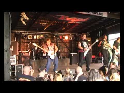 AMULANCE - Black Moon Rising - Live at Headbangers Open Air 2010 - www. ... online metal music video by AMULANCE