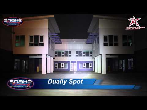 Dually LED SPOT Beam Pattern - SnakeRacing - Rigid industries