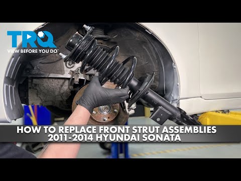How to Replace Front Strut Assemblies 2011-2014 Hyundai Sonata