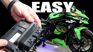 Ninja ZX4RR ECU Removal