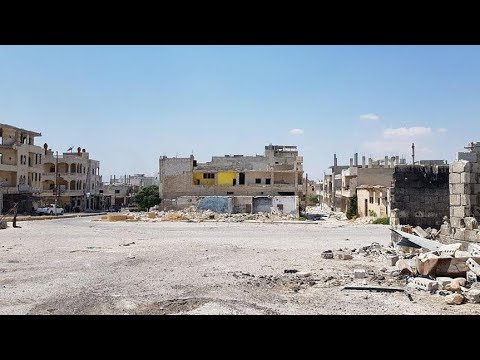 CGTN visits strategic city of Khan Sheikhoun after its liberation