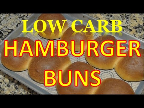 Low Carb Hamburger Buns How To Make Keto Burger Buns...