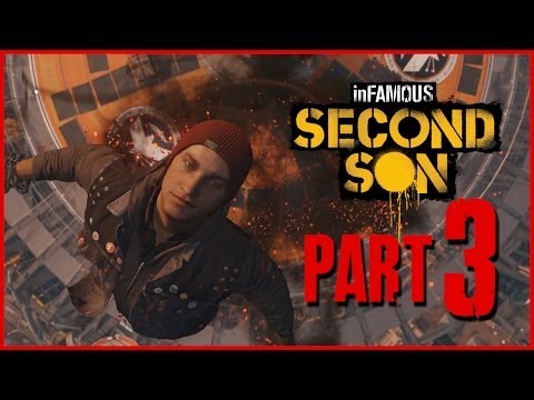 inFamous Second Son EVIL Walkthrough Part 3 - THE GAUNTLET
