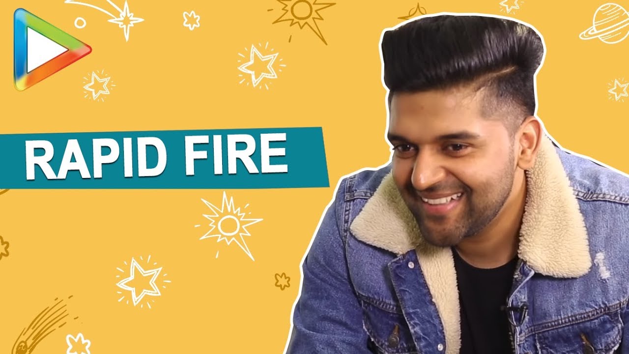 Guru Randhawa has super honest answers to some QUIRKY RAPID FIRE questions