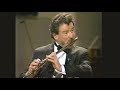 James Galway performs Mercadante (23 January 1989)